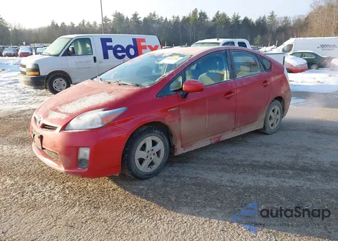 2010 Toyota Prius Ii z USA, uszkodzony, nr VIN JTDKN3DU0A1231890